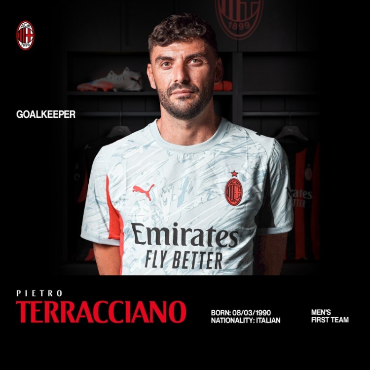 kaiyun-官方:米兰1+1合同签下35岁门将P-泰拉恰诺,球员将穿1号球衣